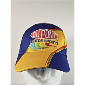 Vintage Jeff Gordon Hat Cap Snap Back Rainbow Warrior Nascar 24 DuPont Swirl